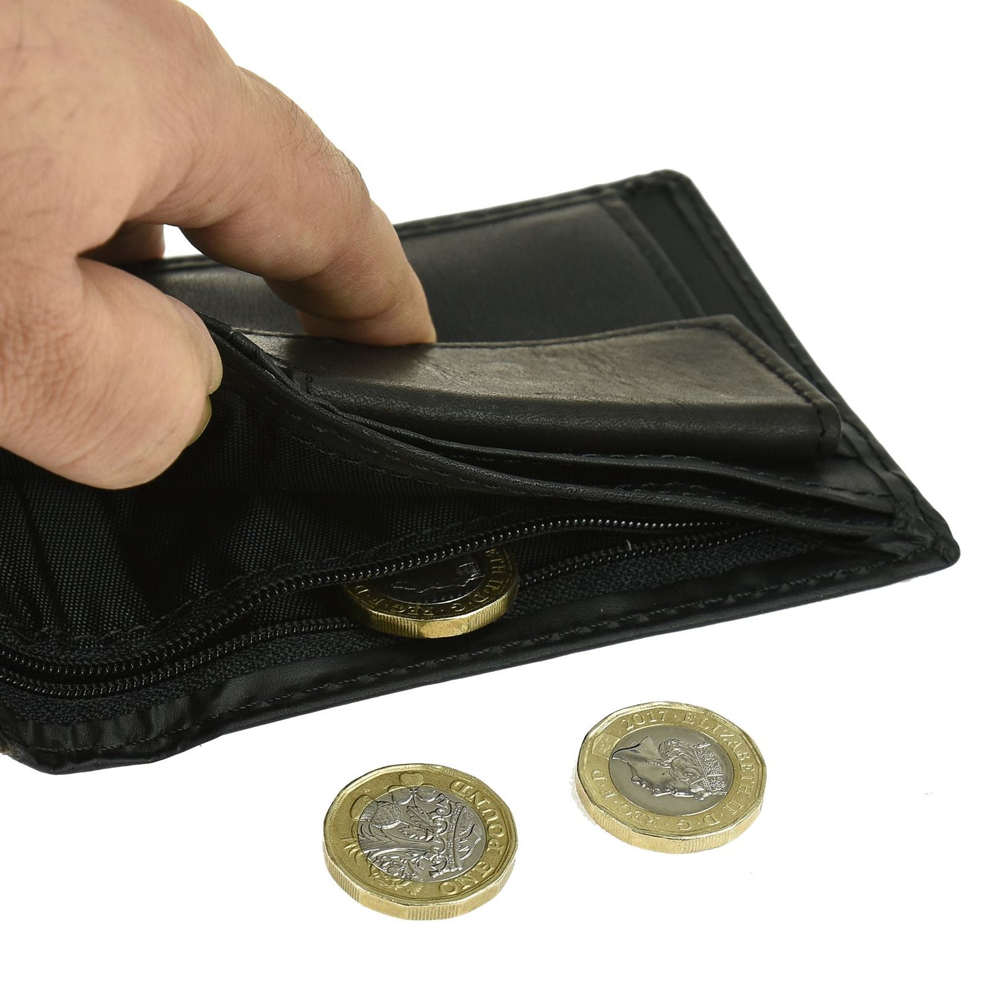 Keep Your Coins Organized with a Hugo Enrico Coin Pouch Wallet