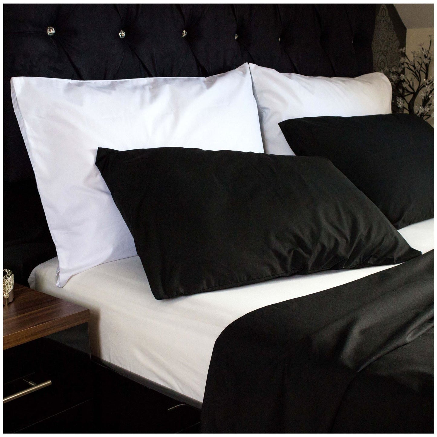 Upgrade Your Bedding with 100% Cotton Satin Fitted Sheets