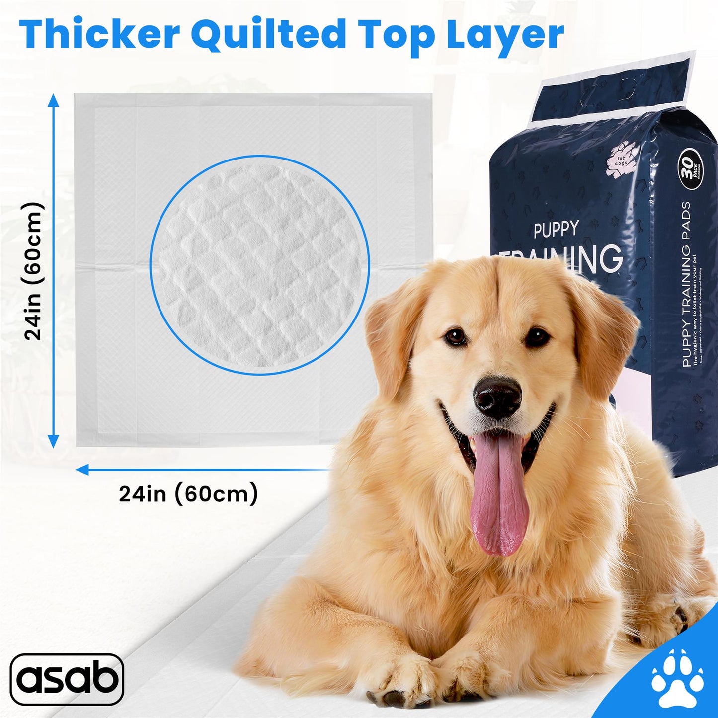 Train Your Pet Dog With Highly Absorbent And Leak-Proof Training Pads
