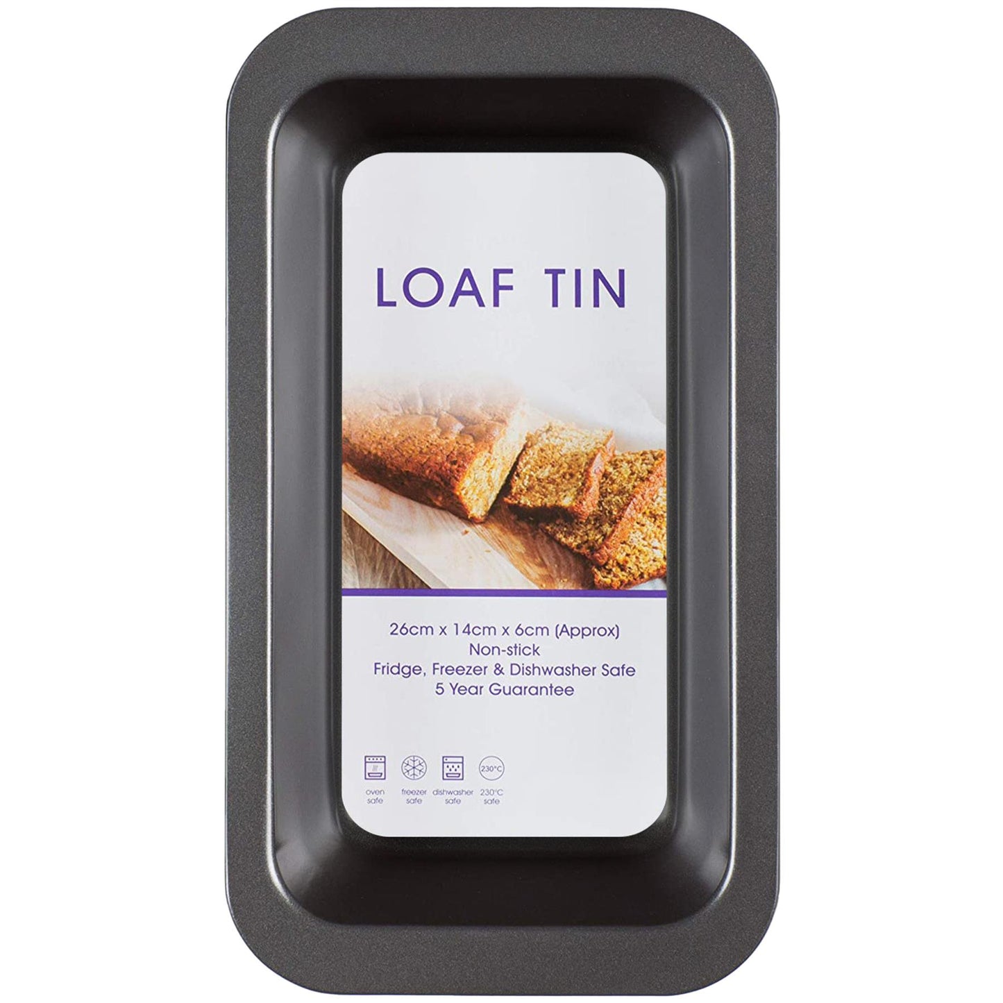Non-Stick Large Rectangle Loaf Tin For Fresh Bread And Cake Baking