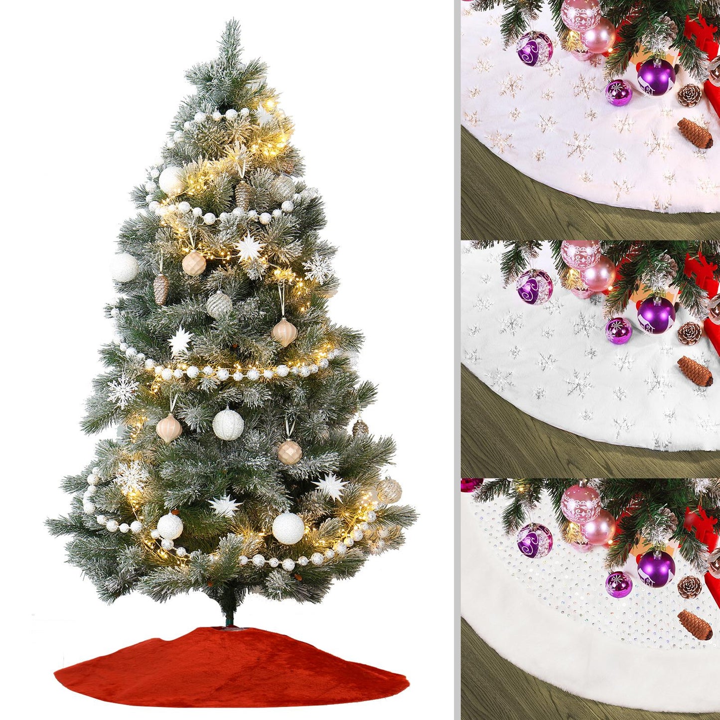 Cozy Up Your Tree with a Plush Skirt
