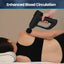 Black Touch Screen Deep Tissue Massage Gun Self Care