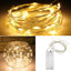 Copper Wire String Lights, Battery Operated Fairy Lights, LED Twinkle Lights, Decorative String Lights