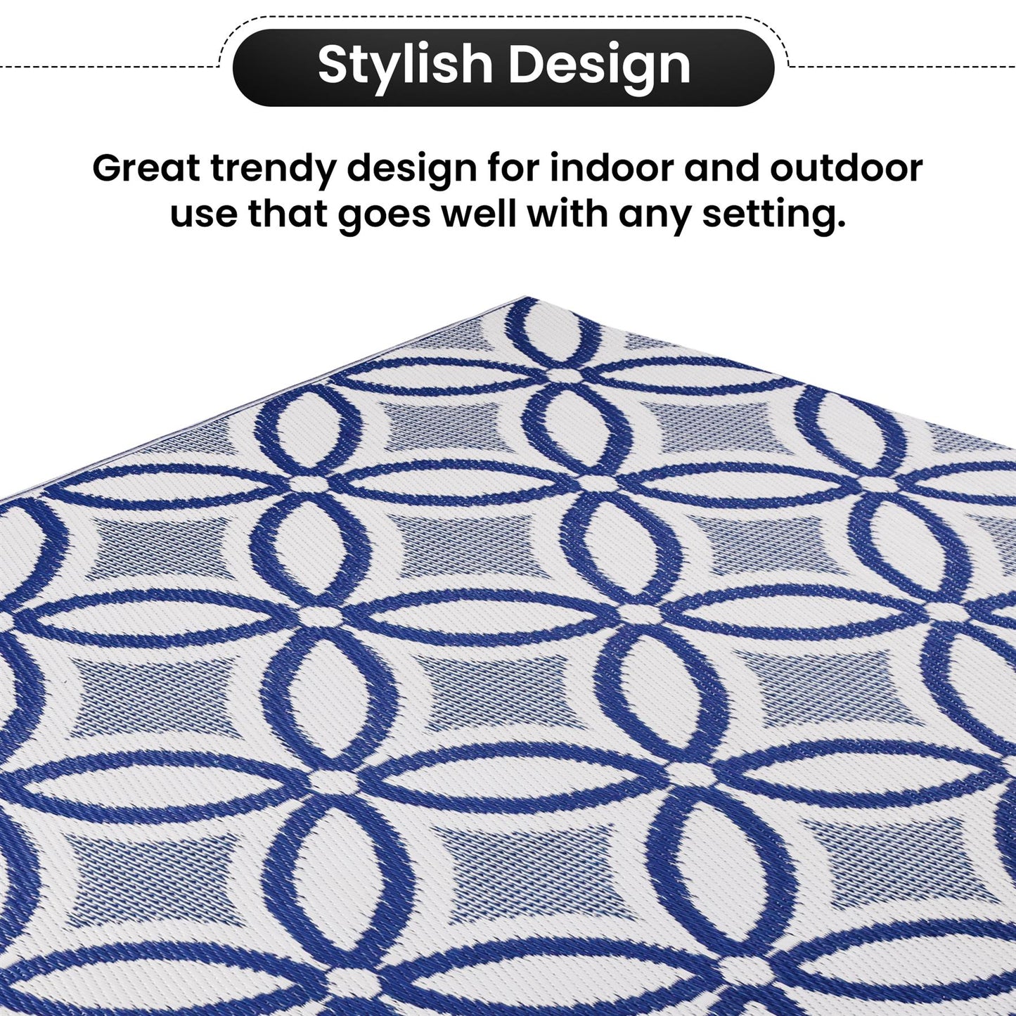 Step Outside in Style with an Outdoor Rug