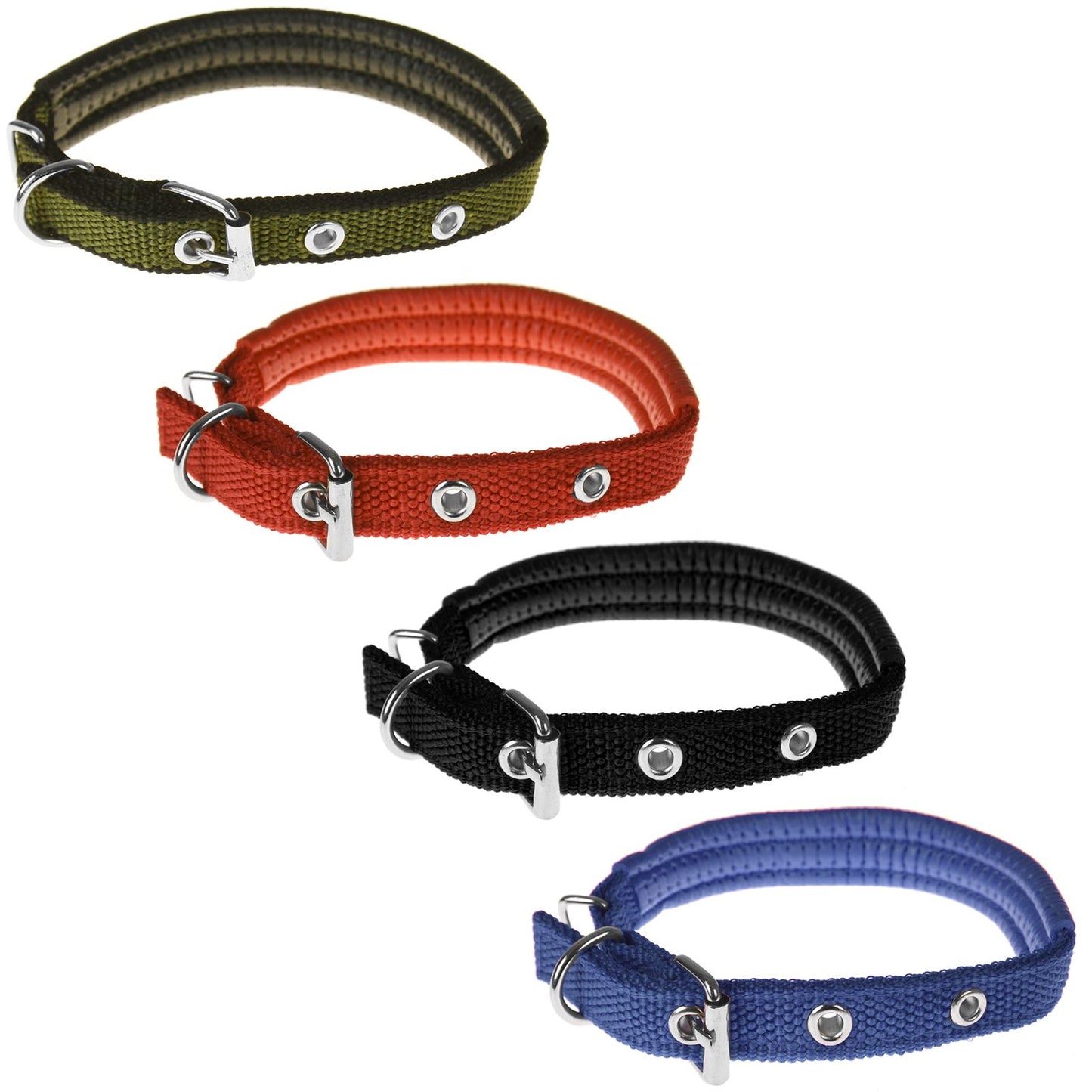 Adjustable Dog Collar, Nylon Pet Collar, Waterproof Kitten Collar