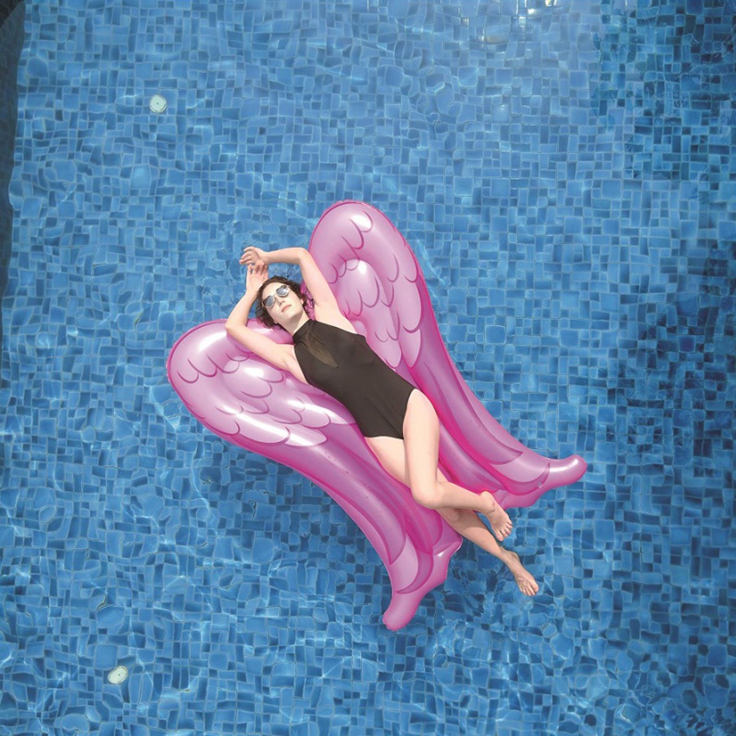 Delightful Angel Wing Pool Float for Swimming Fun