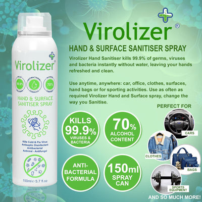 Cleaning Spray Packs Surface Disinfectant Hand Sanitizer Spray