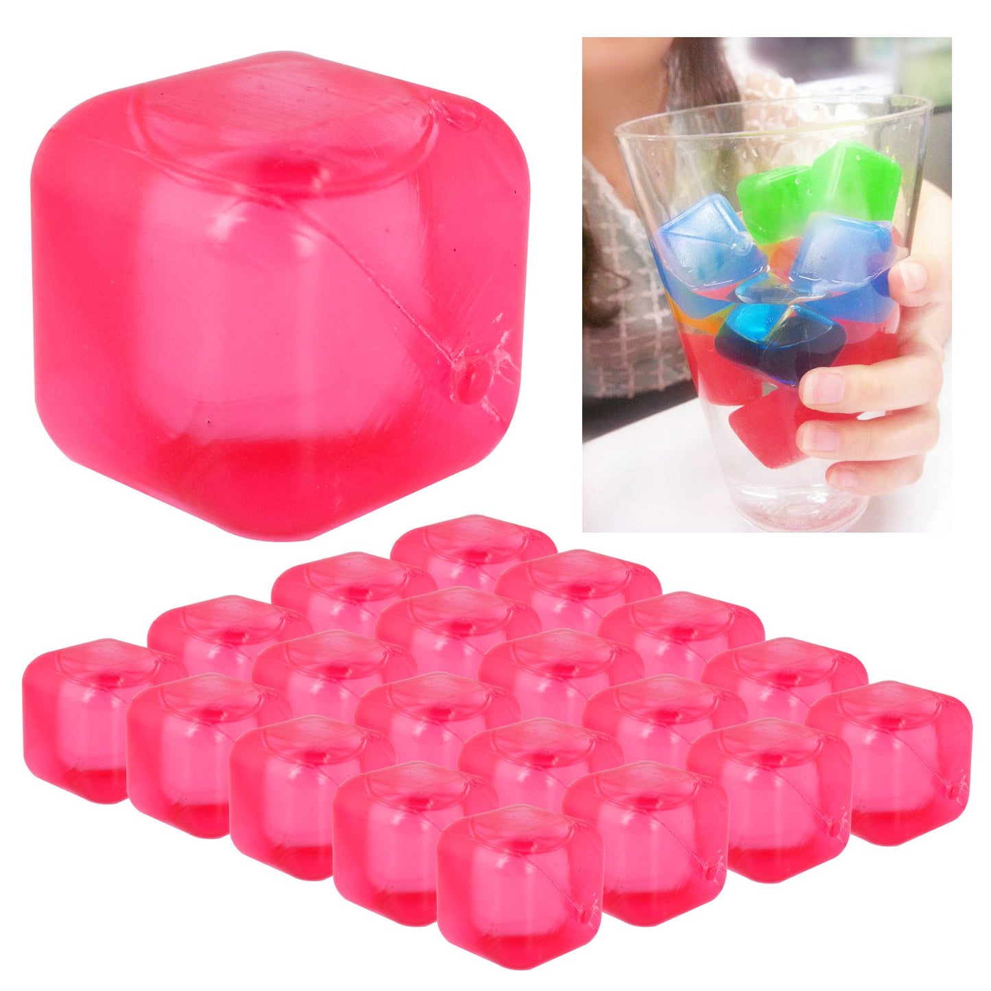 Pack of 20 Resuable Ice Cubes