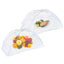 Collabsable Mesh Food Cover Umbrella with Flower Lace Design Reusable and Foldable