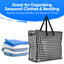 Reusable Jumbo Laundry Bags with Zips for Moving Storage Extra Large Durable Bag