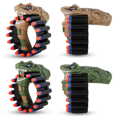 Dinosaur Shooting Toy Gun with 20 Foam Darts Kids Dinosaur Toy Blaster Gun Toy