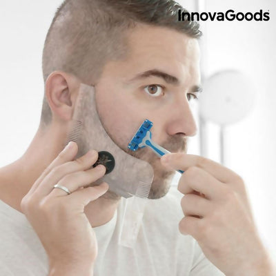 Men'S Beard Styling Comb And Shaper