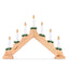 Create a Cozy Atmosphere with Battery Operated LED Wood Candle Bridgel