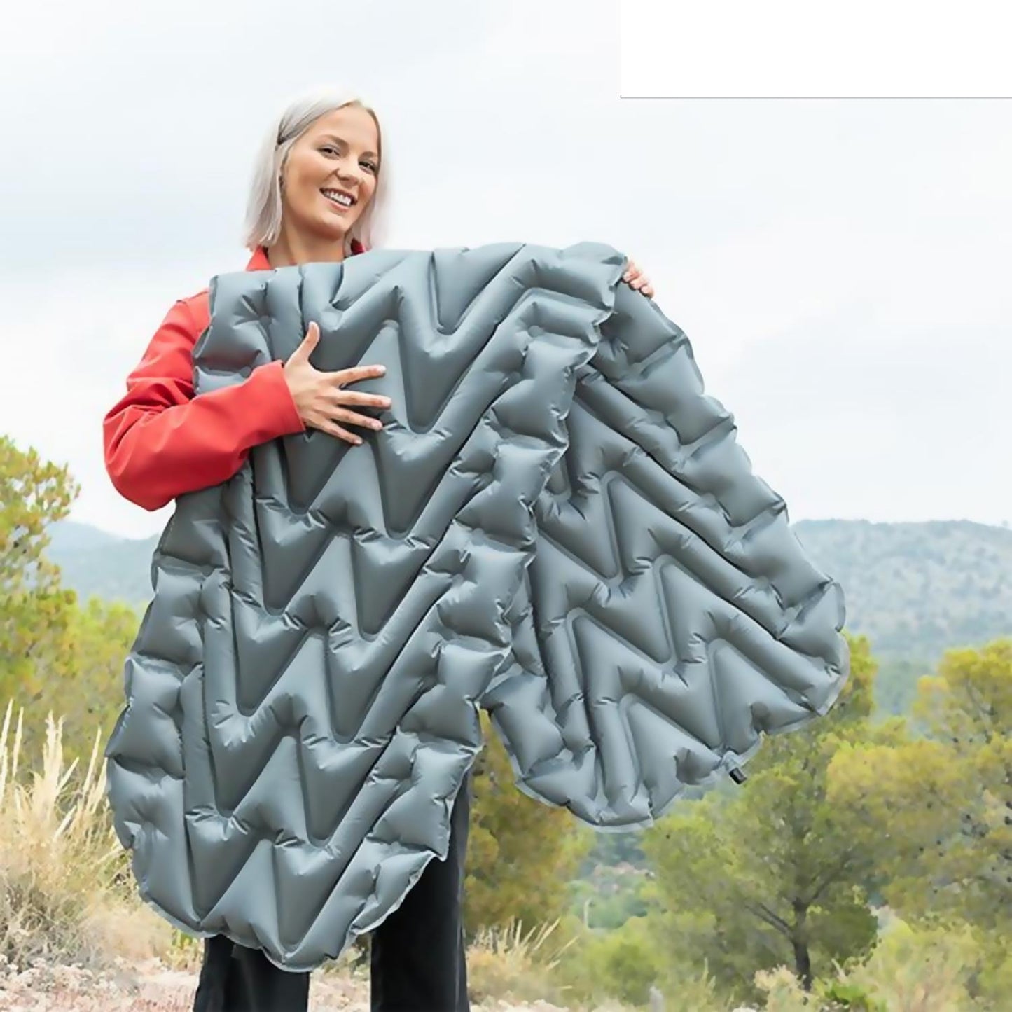 Portable Inflatable Camping And Hiking Mattress