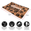 Adorable And Inviting Doormat With Paw Prints And Friendly Message