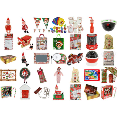 Festive Christmas Ornaments and Toys