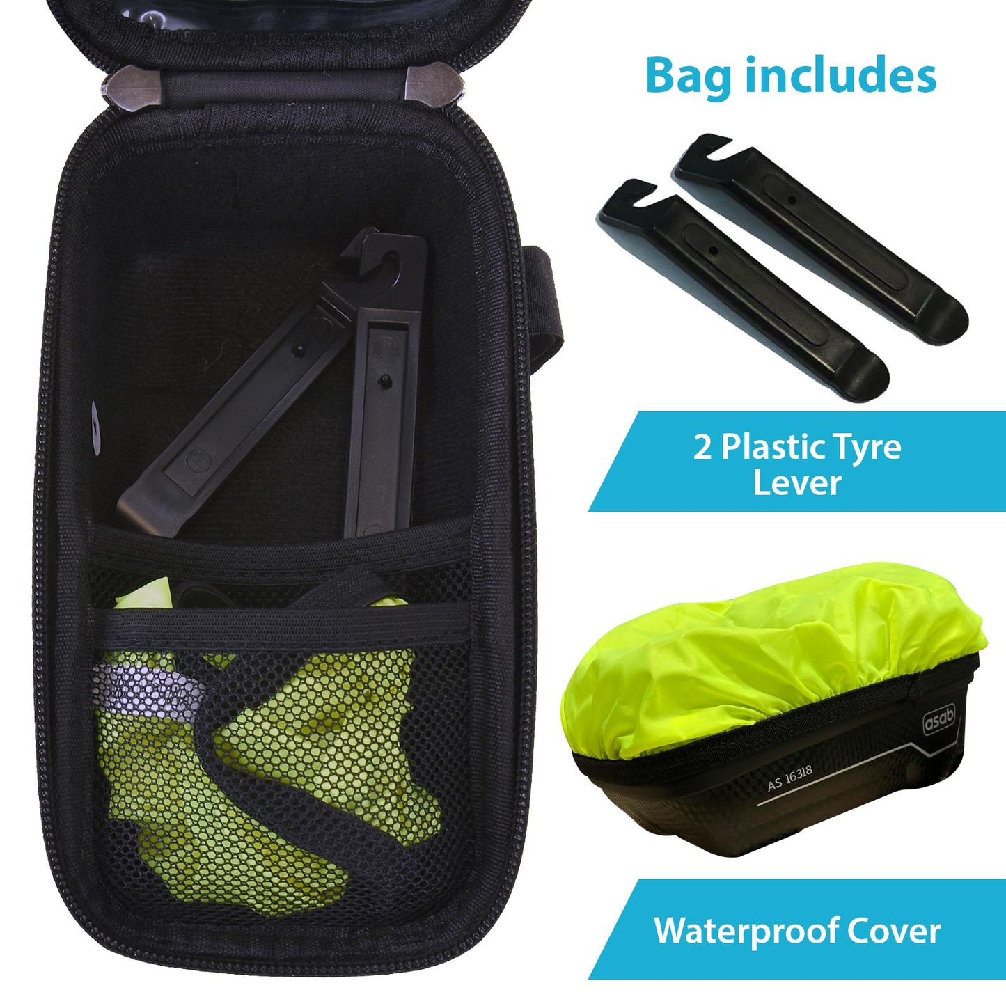 Waterproof Bike Frame Bag Phone Mobile Holder