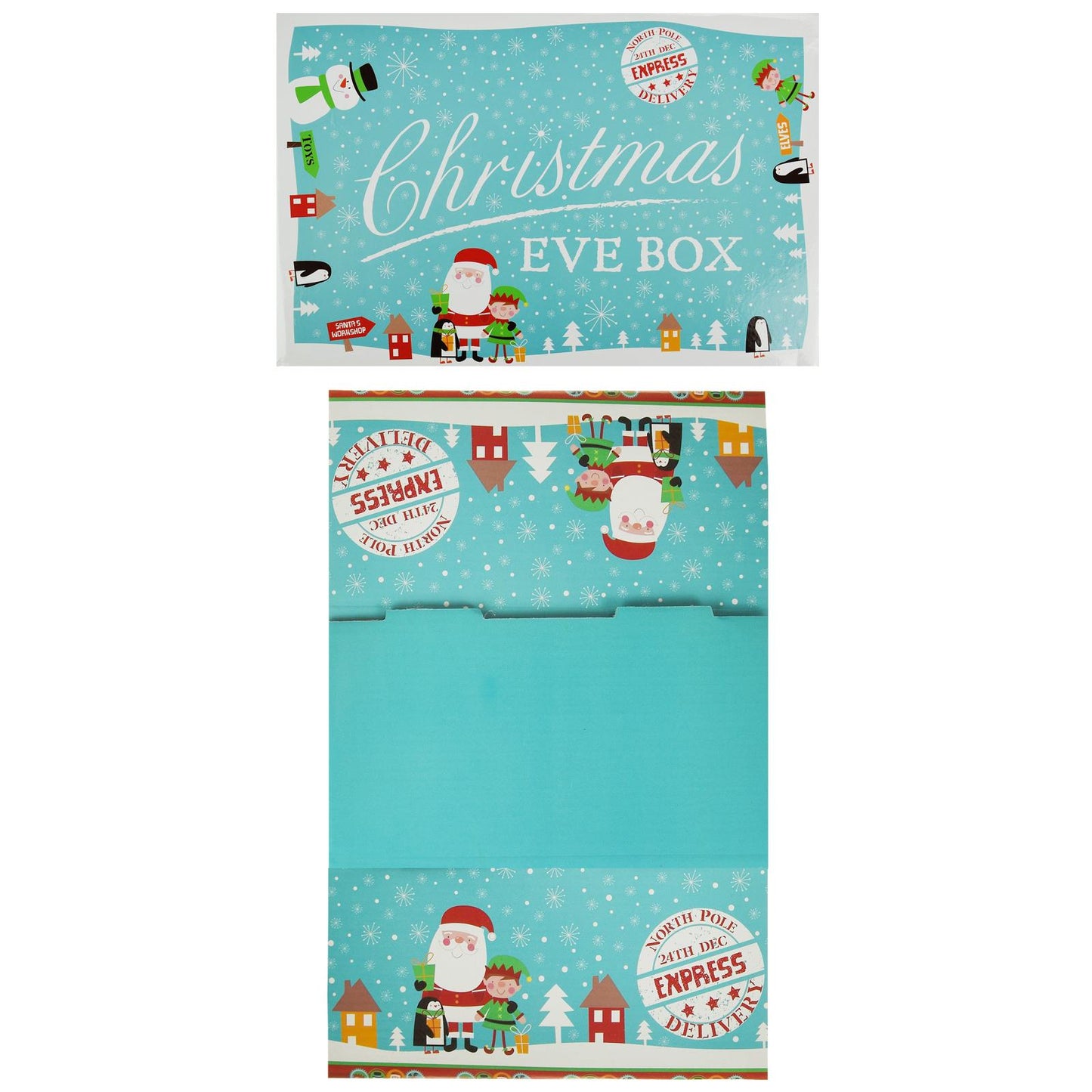 Festive Hamper Box For Christmas Eve Gifts