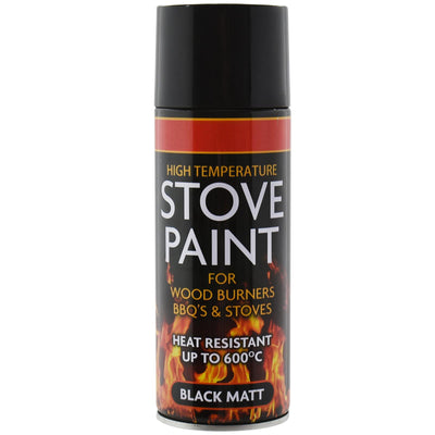 Stove Paint - High Temperature Resistant 400Ml Can