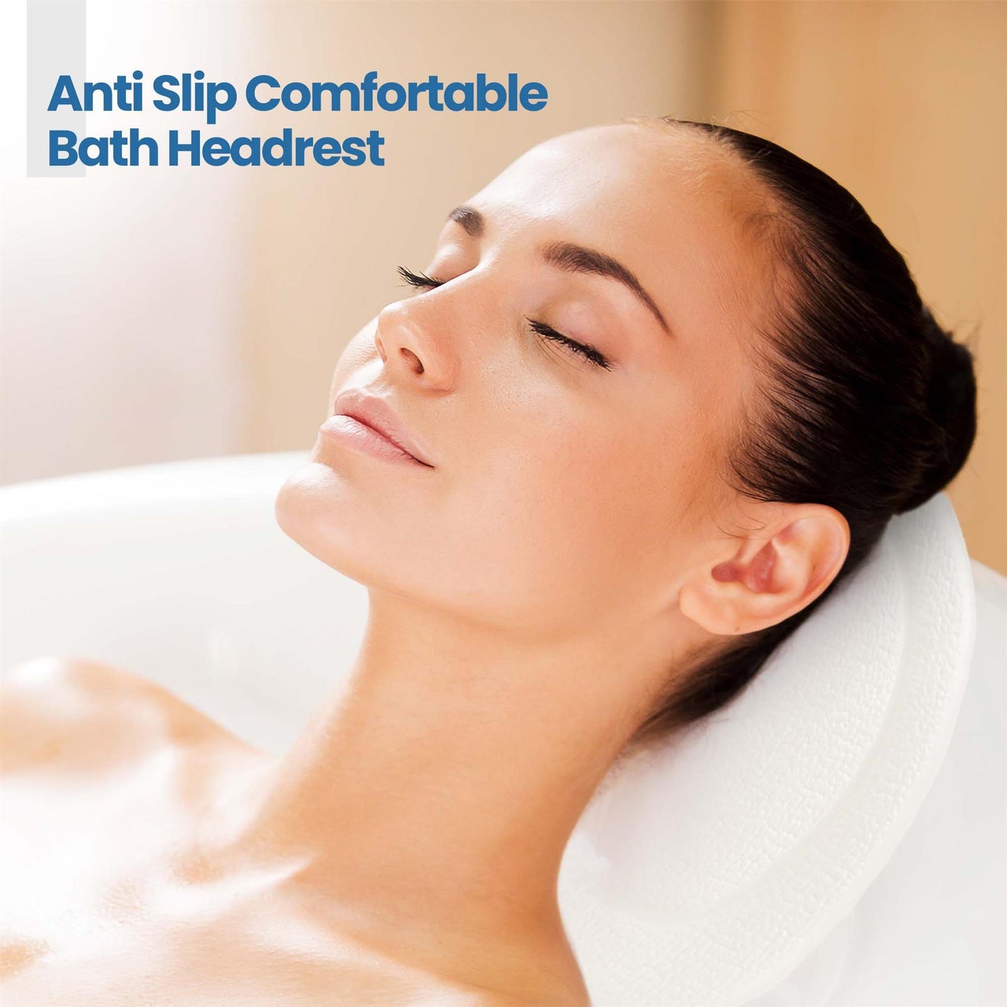 Soft Padded Bathtub Pillow For Comfortable Relaxation