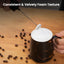 Milk Frother Coffee Latte Hot Chocolate Mixer Electric Whisk Beater Handheld