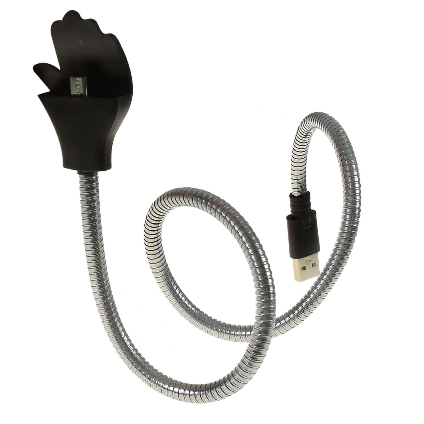 Flexible Hand Stand With Micro Usb Cable For Charging And Data Sync On Android Phones