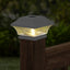 Outdoor Solar Light, Garden Post Light, Fence Post Solar Light