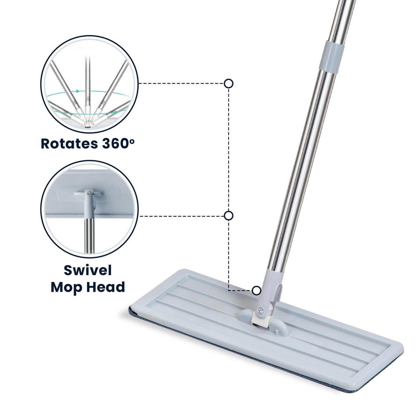 Keep Your Floors Clean with Flat Mop & Bucket 5L