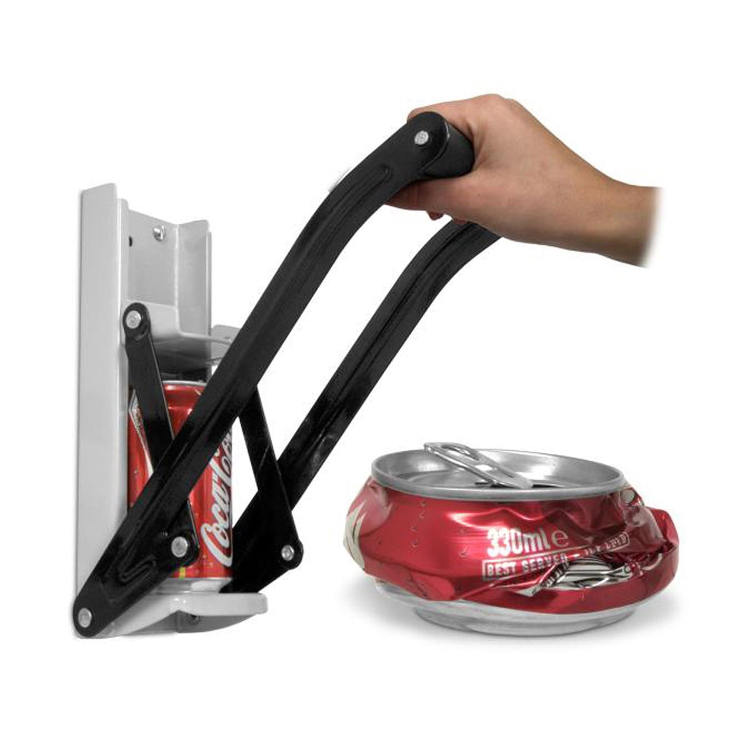 12oz Can Crusher with Bottle Opener