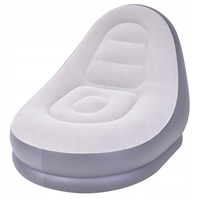 Inflatable Ottoman Lounge Chair For Indoor And Outdoor Use