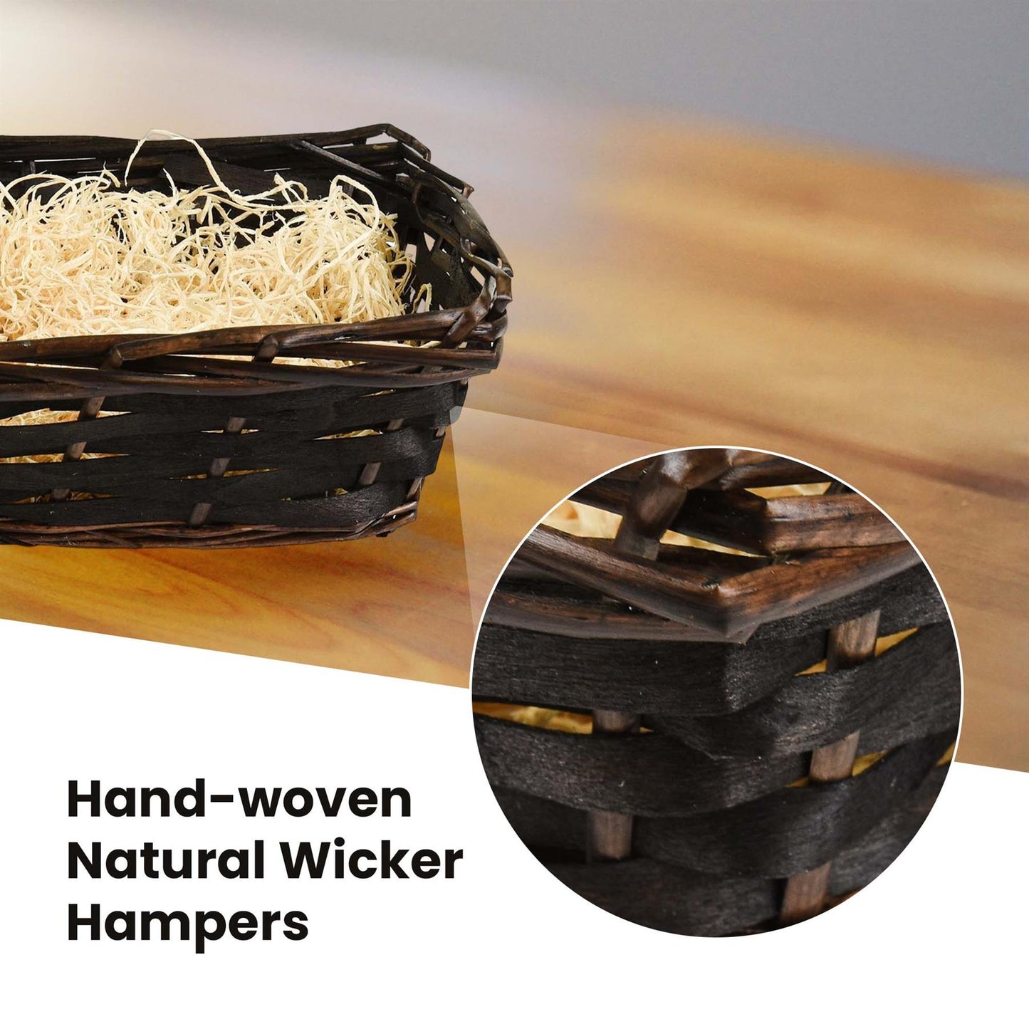 DIY Wood Weave Hamper Basket