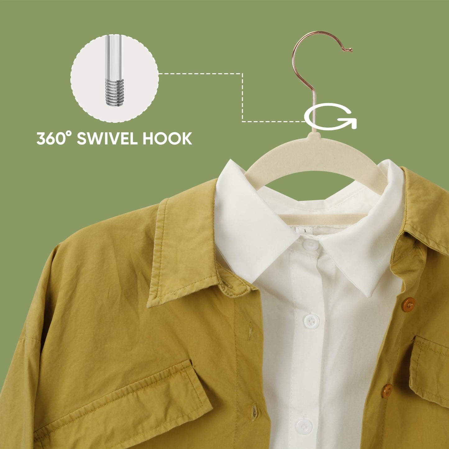 Keep Your Clothes Neat and Tidy with Flocked Clothes Hangers