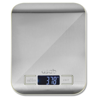 Electronic Kitchen Scale With A Pocket Lcd Display And Capacity Up To 5000G