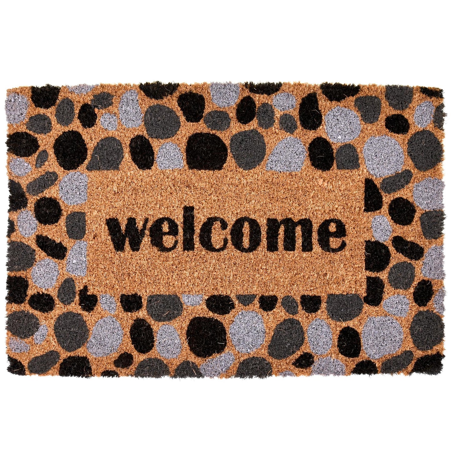 Polka Dot Welcome Mat Spotty Doormat