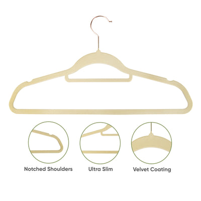 Keep Your Clothes Neat and Tidy with Flocked Clothes Hangers
