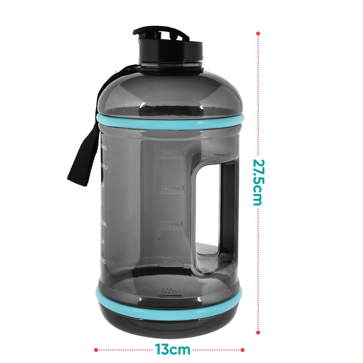 22L BPA Free Plastic Sports Bottle Half Gallon