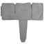 10-Pack Stone Effect Hammer-In Lawn Edging Edge Fence