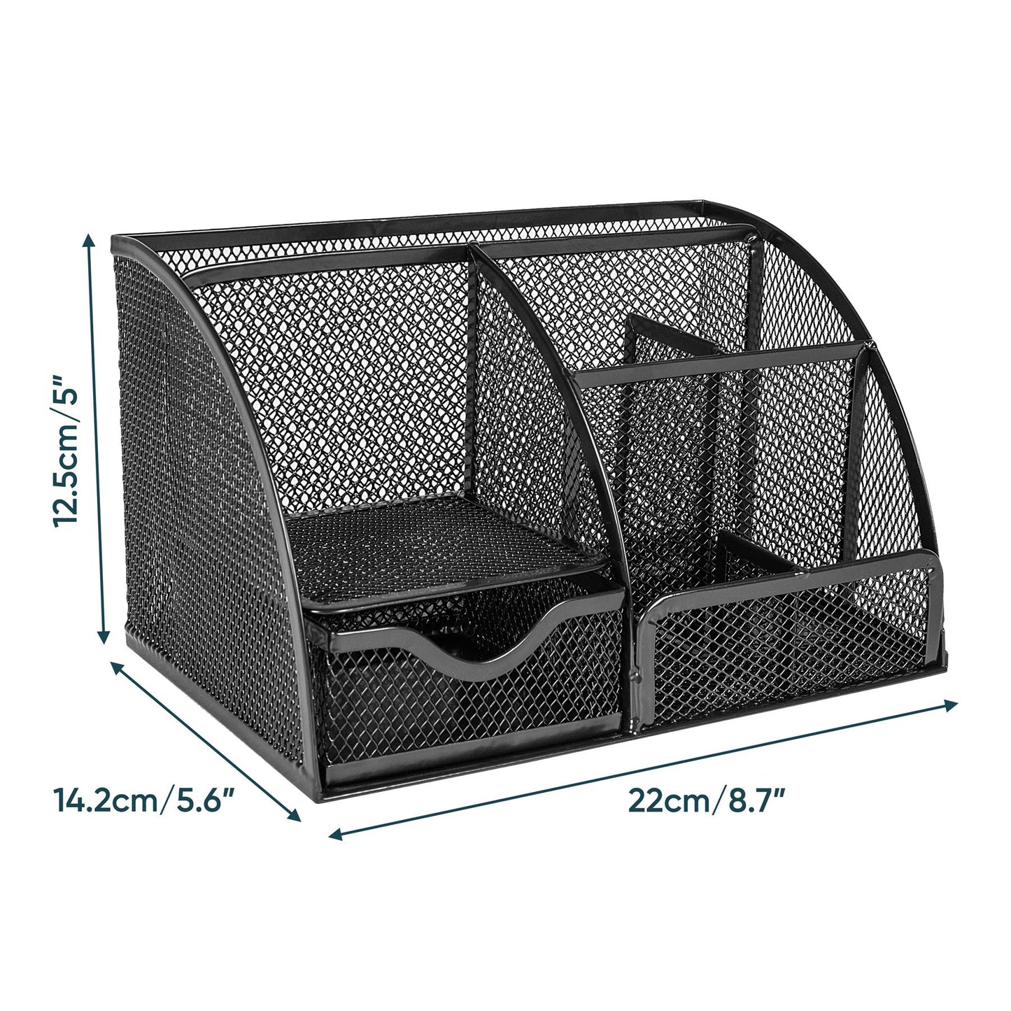 Mesh Desk Organizer For Office Stationery And Supplies