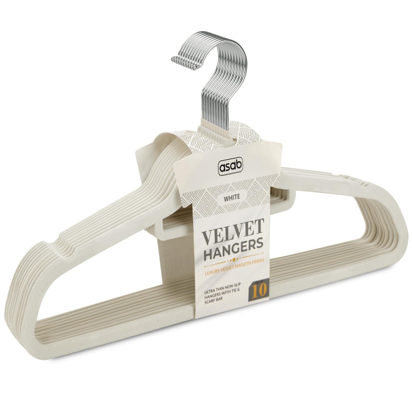 Keep Your Clothes Organized with Non-Slip Velvet Hangers