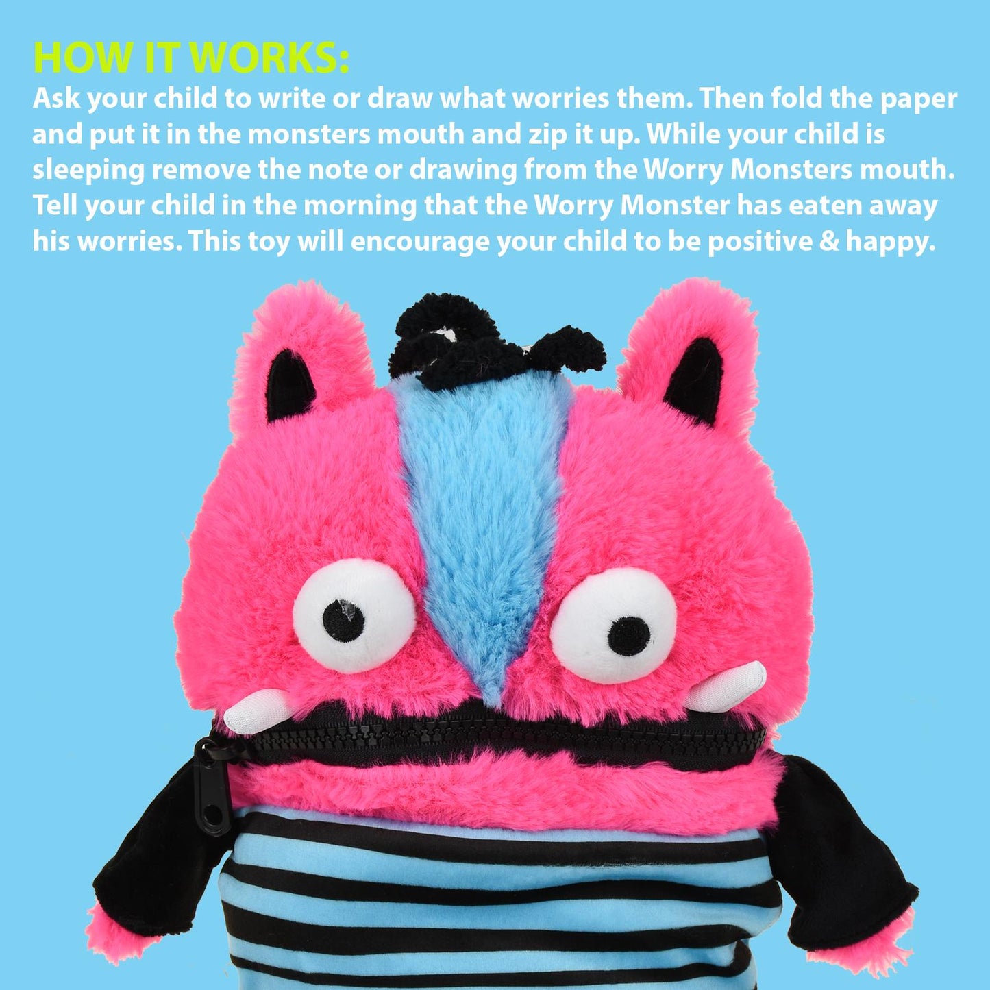 Plush Monsters for Anxiety and Stress Relief