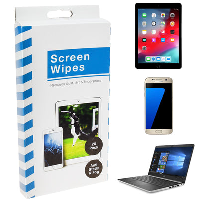 Keep Your Screens Clean With Pack Of 20 Screen Wipes