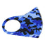 Blue Army Print Reusable Face Mask