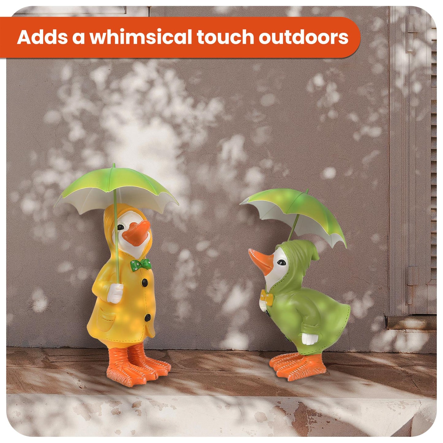 Garden Duck Ornaments Dilly and Dally Quirky and Whimsical