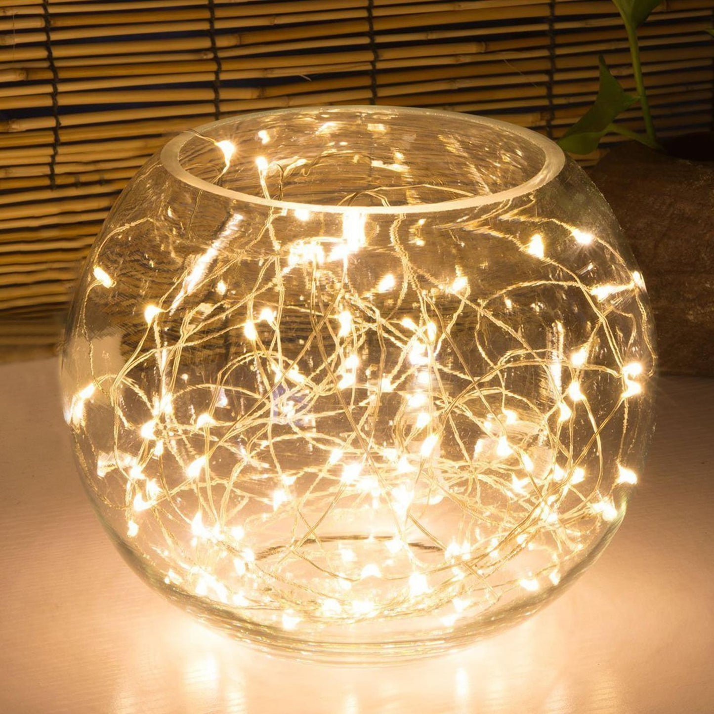 Copper Wire String Lights, Battery Operated Fairy Lights, LED Twinkle Lights, Decorative String Lights