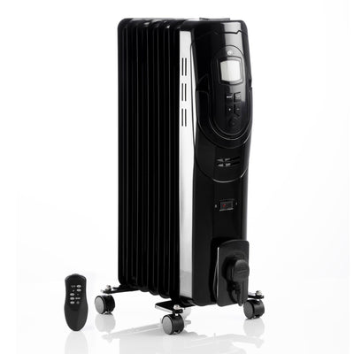Energy-Efficient And Modern Radiator Heater With Lcd Display