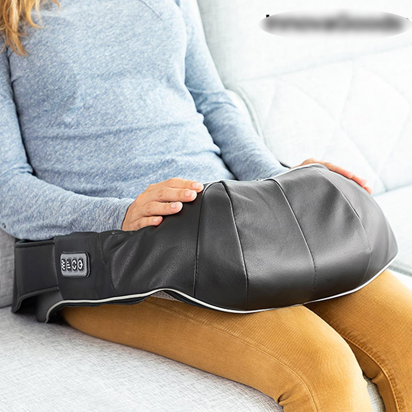 Electric Neck Massager Deep Tissue Kneading Massage Pillow Portable Shoulder Massager