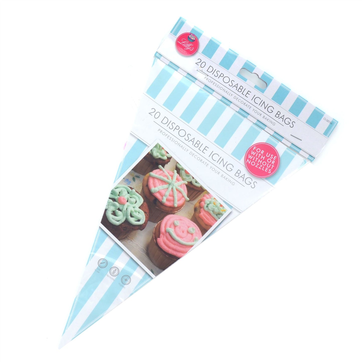 Icing Bags For Sugarcraft And Cake Decorating (20-Pack)