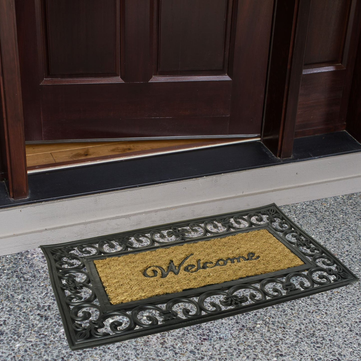 Keep Your Floors Clean with a Rubber Backed Coir Door Mat