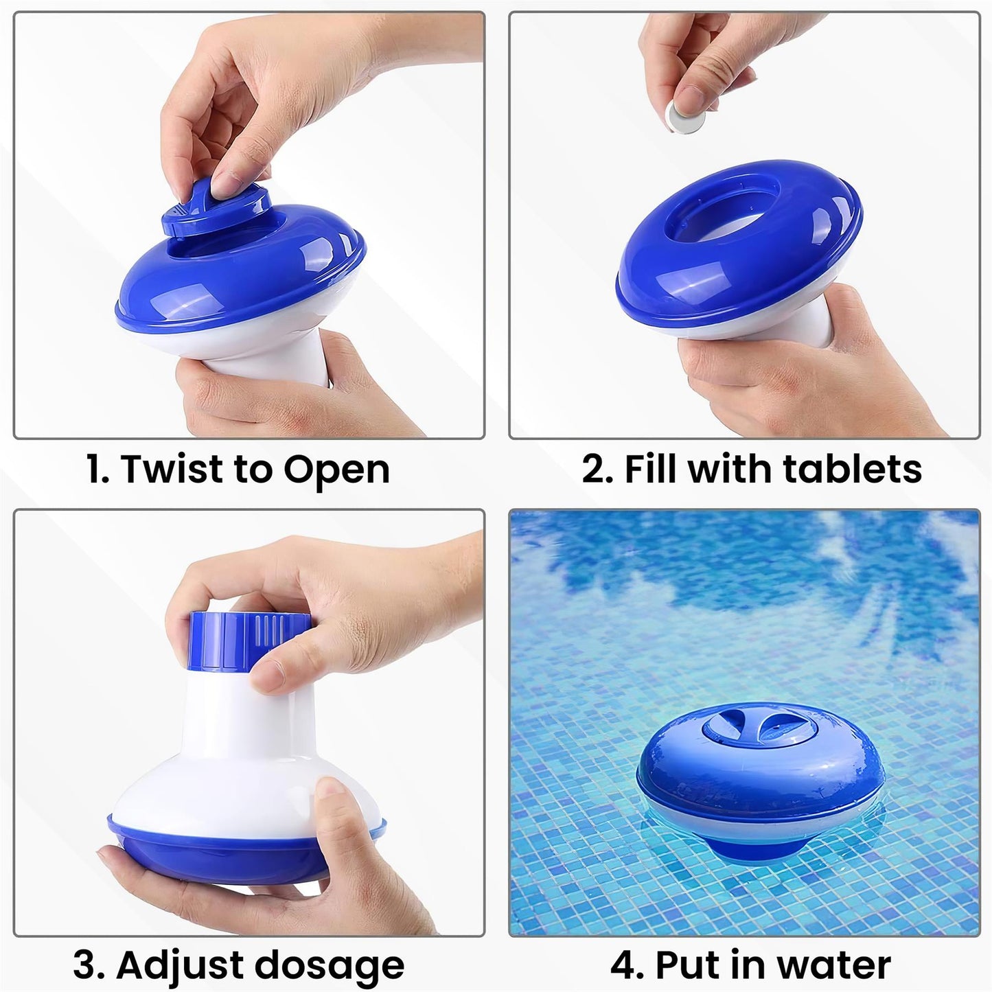 Automatic Chlorine Dispenser For Pools And Spas