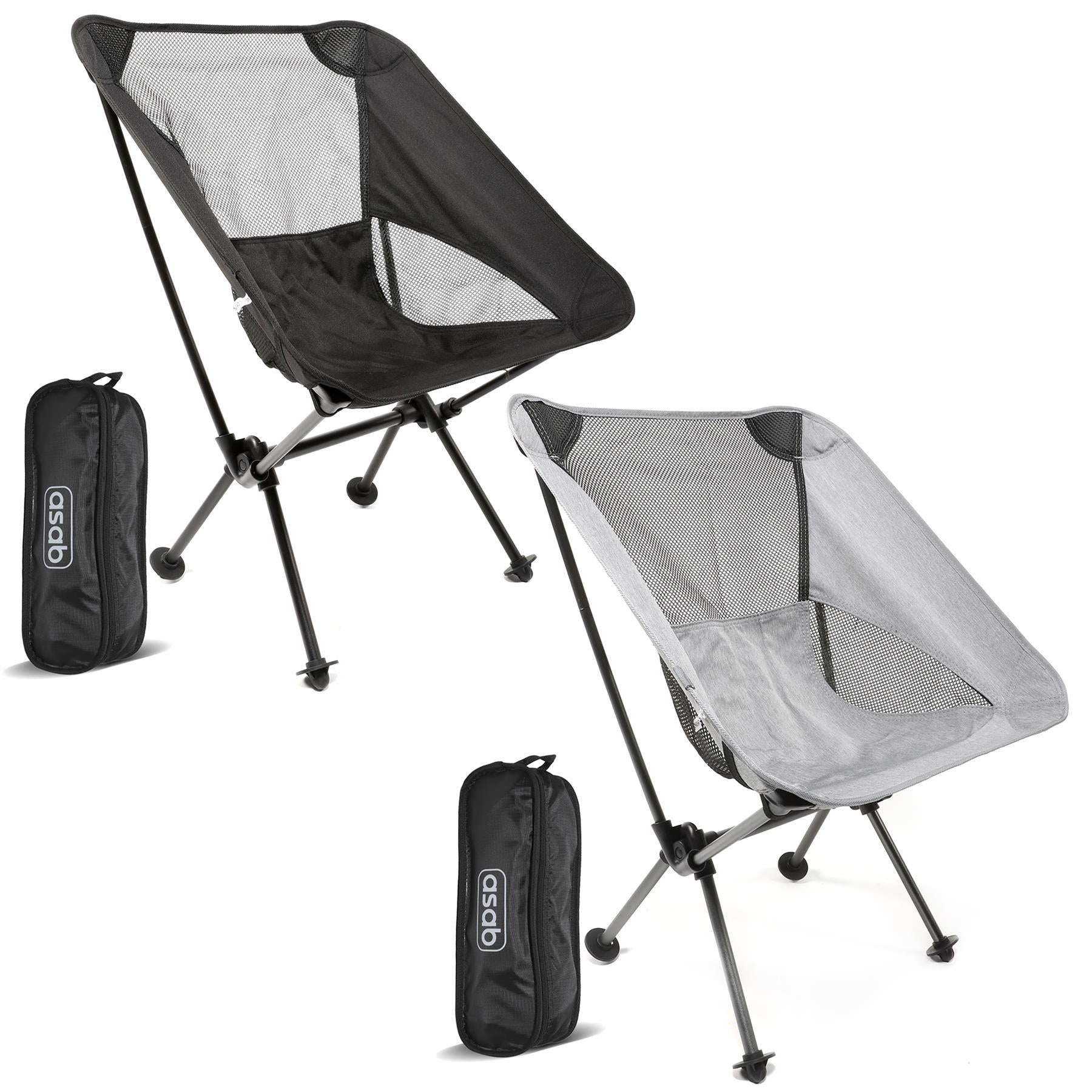 Portable Lightweight Camping Chair, Collapsible Outdoor Seat – Shopmonk ...